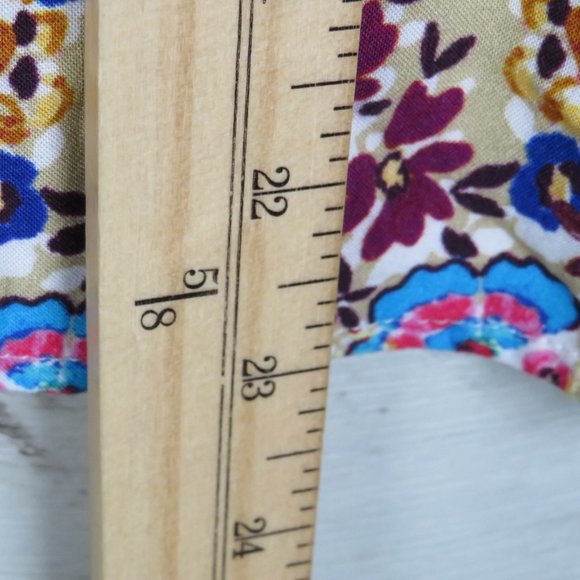 Nanette Lepore* Women's Short Sleeve V-Neck Front/Back BOHO Pullover Blouse~ XS - Picture 9 of 11